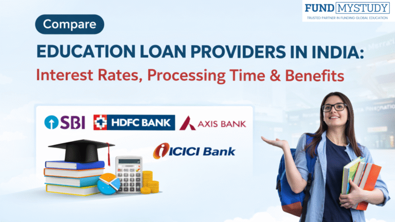 Compare Education Loan Providers in India: Interest Rates, Processing Time & Benefits